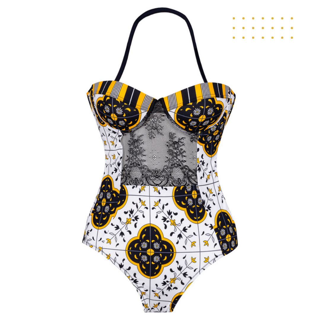 Maillot de bain avec motif zliz